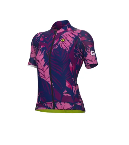 dámský dres ALÉ PR-S LEAF Pink