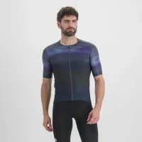 dres Sportful Flow Supergiara Jersey Galaxy Blue Black