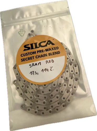 voskovaný řetěz Silca Sram Red AXS 12s