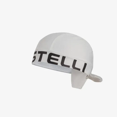 šátek CASTELLI Castelli Bandana White/Black UNI