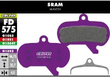 brzdové destičky Galfer FD575 Sram Maven (e-bikes purple) brzdové destičky Galfer FD575 Sram Maven (e-bikes purple)