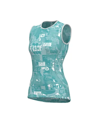 dámské spodní triko bez rukávů ALÉ INTIMO BREAK Light Blue