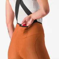 dámské kraťasy s laclem Castelli Espresso W DT Bibshort Mocha (4)