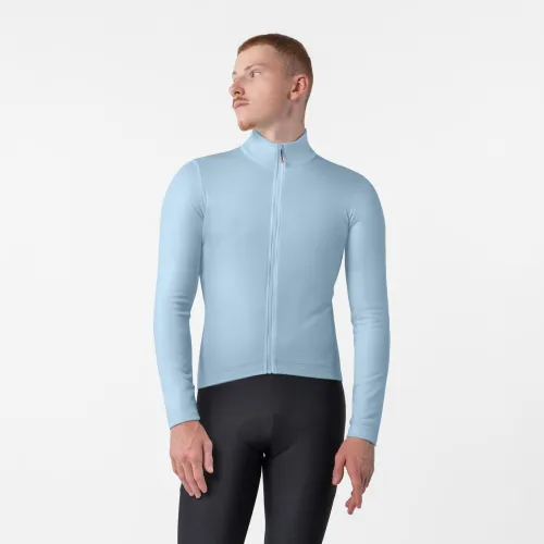 dres s dlouhým rukávem CASTELLI Competizione Thermal LS Jersey Steel Fade