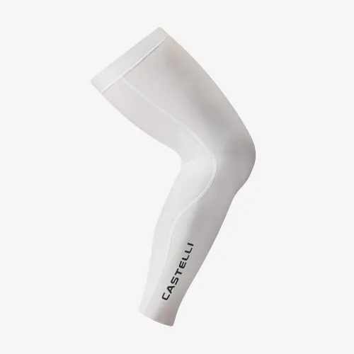 návleky na nohy CASTELLI Upf 50 + Light Leg 3 Sleeves White
