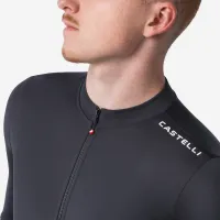 dres s dlouhým rukávem CASTELLI Espresso Thermal 2 Jersey Black/White (2)