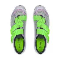 tretry Fizik Vento Powerstrap Aeroweave light violet - neon green (2)