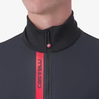 dres s dlouhým rukávem Castelli Entrata Thermal Jersey Light Black/Red (4)