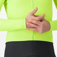 dres s dlouhým rukávem Castelli Puro 4 Jersey Electric Lime (4)
