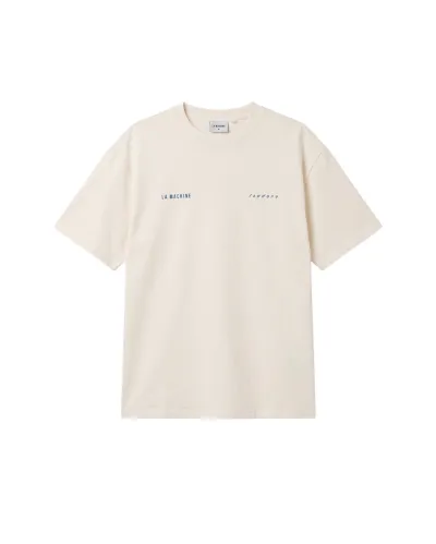 tričko Isadore X La Machine Heavy Cotton T-shirt Cream