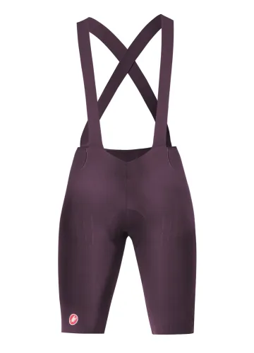 dámské kraťasy s laclem Castelli Free Aero Race S W Bibshort Dark Night Shade