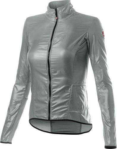 dámská bunda Castelli Aria Shell W Jacket Silver Gray