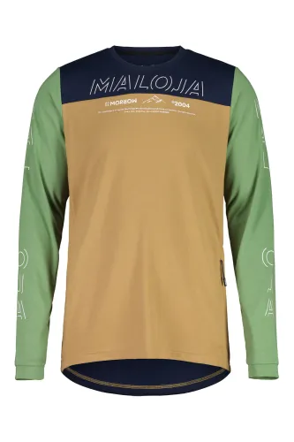volný dres s dlouhým rukávem Maloja HaunoldM. clay multi