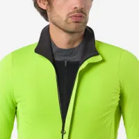 bunda CASTELLI Alpha 150 Jacket Electric Lime/Black (2)