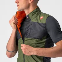 vesta Castelli Unlimited Puffy Vest Light Military Gray/Dark Gray (4)