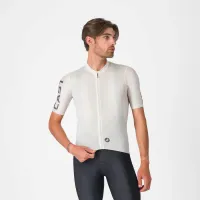dres CASTELLI Entrata Apex Jersey Ivory/Smoky Gray