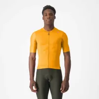 dres Castelli Espresso Jersey Vivid Orange/Dark Gray (2)