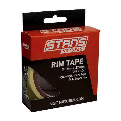 páska Stan’s No Tubes žlutá 27mm - 9,14m