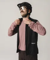 vesta Ortovox Sequence Wind Vest Men's Black Raven (4)
