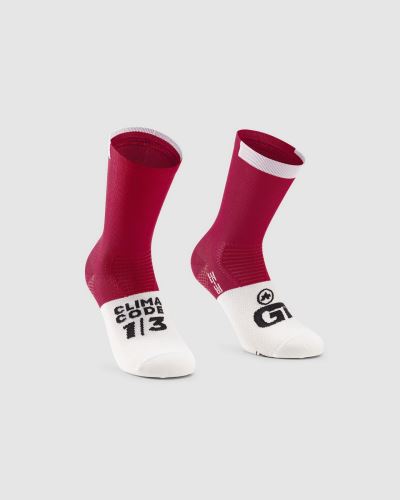 ponožky ASSOS GT Socks C2 Bolgheri Red