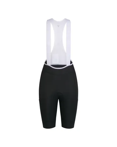 dámské kraťasy RAPHA Women's Pro Team Cargo Bib Shorts - Regular Black/White