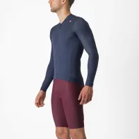 dres s dlouhým rukávem Castelli Espresso LS Jersey Belgian Blue/Silver Moon (2)