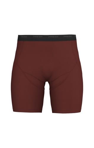 pánské boxerky 7MESH Foundation Boxer Brief Men's Redwood