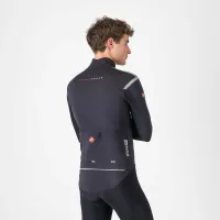 bunda Castelli Perfetto RoS 3 Jacket Light Black/Silver Reflex (1)