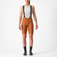 dámské kraťasy s laclem Castelli Espresso W DT Bibshort Mocha (8)