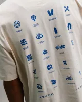 tričko Isadore X La Machine Heavy Cotton T-shirt Cream (20)