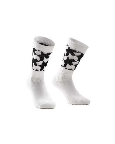 ponožky ASSOS Monogram Sock EVO Holy White