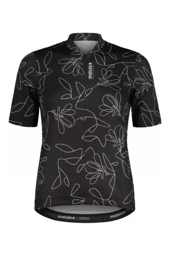 dámský dres Maloja MandrettM. 1/2 deep black