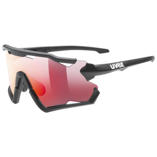 brýle Uvex Sportstyle 228 black mat/mirror red + clear