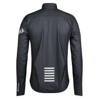 bunda RAPHA Men's Pro Team Gore-Tex Lightweight Rain Jacket Black Charcoal/White (1)