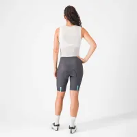 dámské kraťasy bez laclu Castelli Prima 2 Short Dark Gray/Pool Blue (5)