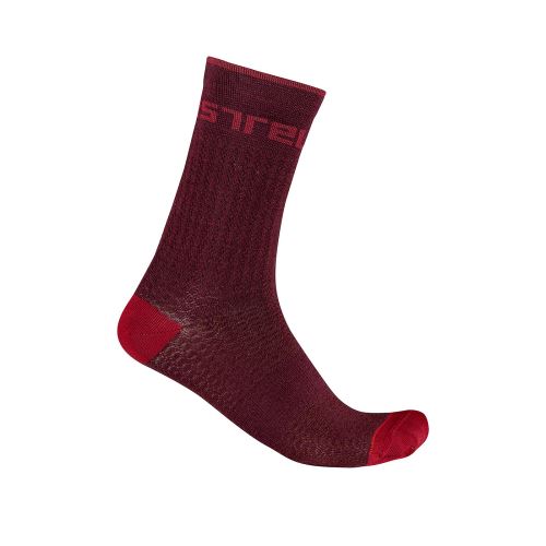 zimní ponožky Castelli Distanza 20 Sock Pro Red