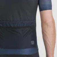 dres Sportful Flow Supergiara Jersey Galaxy Blue Black (4)