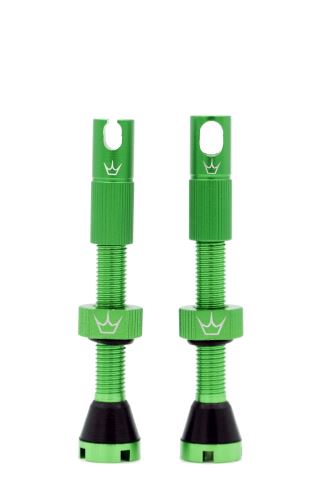 ventilek Peaty's x Chris King MK2 Tubeless Valves - 42mm - Emerald