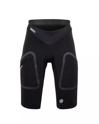volné kraťasy ASSOS TACTICA CARGO Shorts T3 Black Series