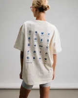 tričko Isadore X La Machine Heavy Cotton T-shirt Cream (7)