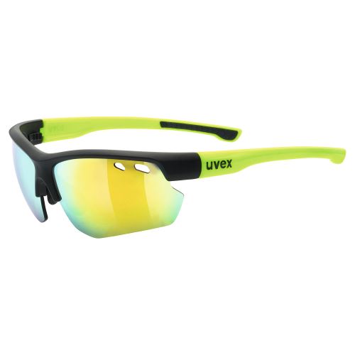 brýle UVEX Sportstyle 115 Black Mat Yellow