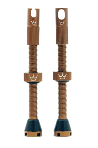 ventilek Peaty's x Chris King MK2 Tubeless Valves - 60mm - Bourbon