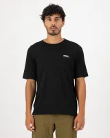 volný dres MONS ROYALE Diversion Merino Bike Jersey Ss Black (1)