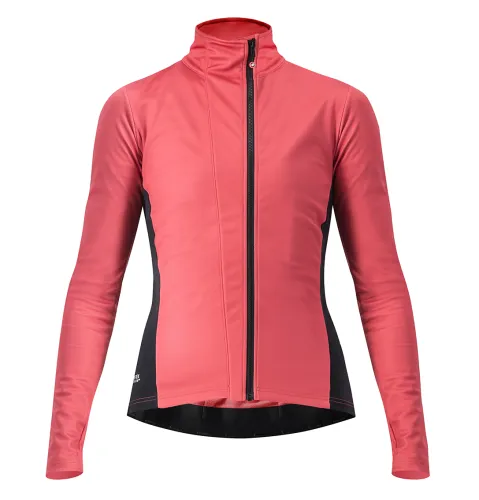 dámská bunda Castelli Transition 2 W Jacket Mineral Red/Black