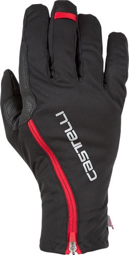 zimní rukavice Castelli Spettacolo RoS Glove Black Red