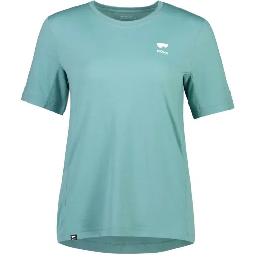 dámský volný dres MONS ROYALE Tarn Merino Shift Tee sage