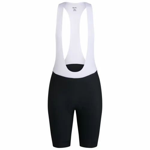 dámské kraťasy RAPHA Women's Core Bib Shorts Black/White