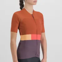 dámský dres Sportful Snap W Jrs Huckleberry Cayenna Red (2)