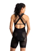 dámské spodní kraťasy s laclem 7MESH Foundation Bib Short Women's Black (3)