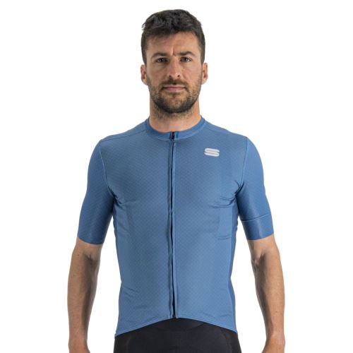 dres Sportful Checkmate Jersey Blue Sea Berry Blue